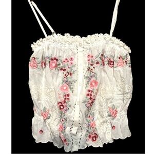 Altar'd State Ophelia Embroidered Tank
NWT